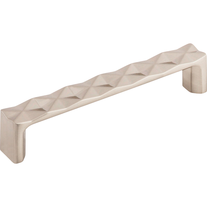 Quilted Pull 5 1/16 Inch (c-c) Brushed Satin Nickel